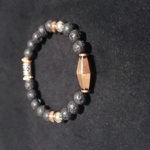 Handmade LAVA BEAD BRACELET